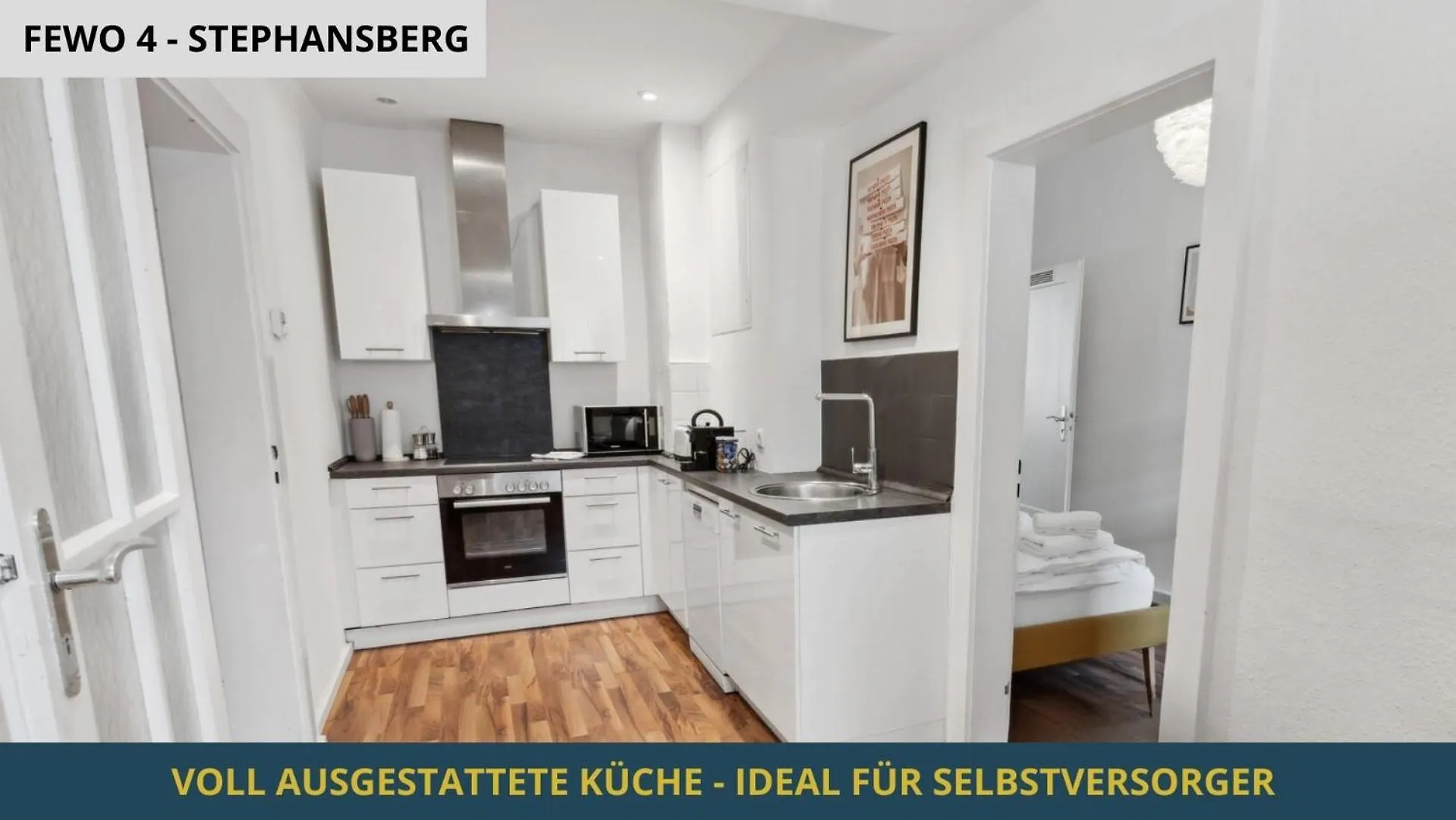 Apartment Neu Kapapart15 - 6 Schoene Fewos Mit Einbaukueche, Bad Und Balkon In Der Altstadt Auf Bambergs Insel