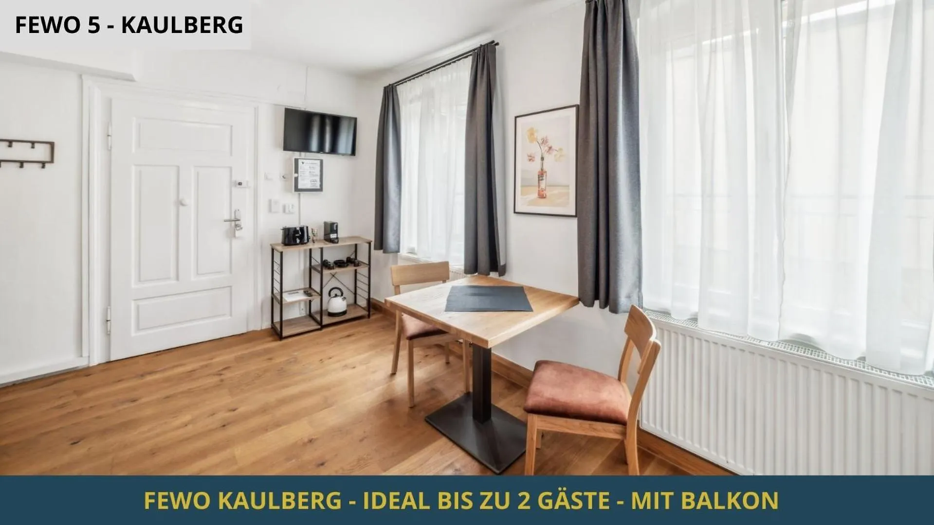 Neu Kapapart15 - 6 Schoene Fewos Mit Einbaukueche, Bad Und Balkon In Der Altstadt Auf Bambergs Insel